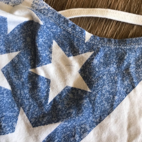 Urban outfitters BDG red white blue crop top - Picture 4 of 6